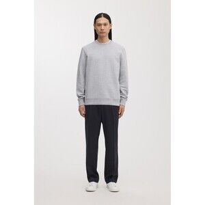 ASKET The Sweatshirt Men's M Gray French Terry Sweatshirt Essential Premium